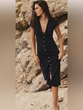 Free People New in Town midi dress